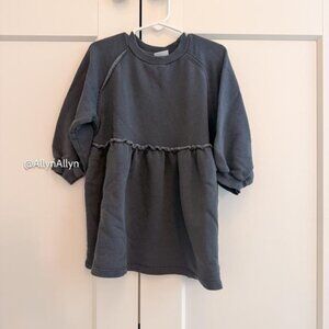Zara 2-3T Girls Sweatshirt Dress